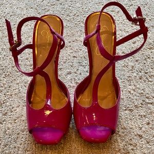Fuchsia Heels